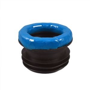 Seal Gasket Closet Duduk Spiral Hitam Karet Dodol Kloset Duduk Seal Rubber Konektor Kloset Anti Bocor Anti Bau