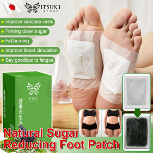 Natural Sugar Reducing And Detoxifying Foot Patch Cleansing Detox Foot Pads Foot Nourishing Repair Foot Patch