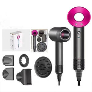 Bedabenc Hair Dryer 3 Pin Plug Anion Hair Dryer 18000W High Power Hair Dryer Mute Anion Hair Care Dryer Blower Portable  Electric Hair Dryer/Professional Strong Wind Saloon Hair Dryer Big and Light Weight