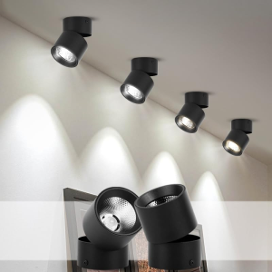 75W/220V Led Downlight Foldable Surface Mounted Folding Ceiling Spotlight Cob Source for Living Room