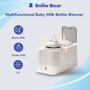 SnowBear 5 in 1 Baby Milk Warmer & Formula Shaker Built-in Pacifier UV Sterilizer Warm/Shake/Thaw/Keep Warm/UV