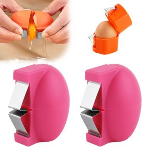 2 Dụng Cụ Mở Vỏ Trứng Phiên Bản Nâng Cấp 2026 Dụng Cụ Mở Trứng Bằng Thép Không Gỉ Dụng Cụ Mở Vỏ Trứng Đa Năng Dùng Cho Trứng Sống & Trứng Luộc Dụng Cụ Nhà Bếp Cầm Tay Để Dễ Dàng Lột Vỏ & Tách Lớp (Màu Hồng)