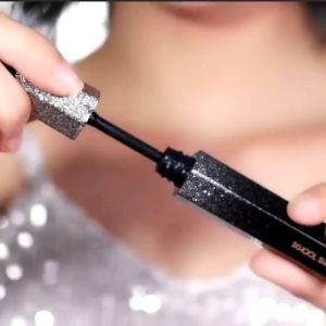 School Show Meteor Galaxy Mascara Thick Curling Waterproof 彩妆school show书院秀流星银河纤长睫毛膏,浓密卷翘防水不晕染
