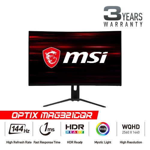 MSI OPTIX MAG321CQR Monitor | Lazada