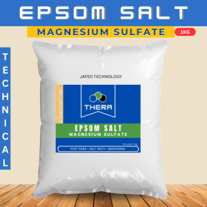 THERA 4kgs Epsom Salt Magnesium Sulfate Cosmetic Grade Foot Soak Salt Bath Gardening
