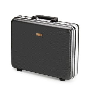 18 Inch Hard Shell Business Briefcase ABS+PC Aluminum Frame Combination Lock Laptop Document Case