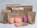 10 Cái Túi Zip Giấy - Túi Zip zipper ziplock đáy đứng - Túi đựng thực phẩm, túi giấy kraft đựng bánh kẹo. 