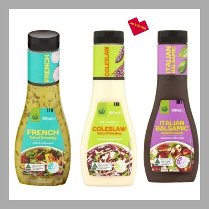 Woolworths Coleslaw Salad Dressing 290mL / Woolworths Dressing French