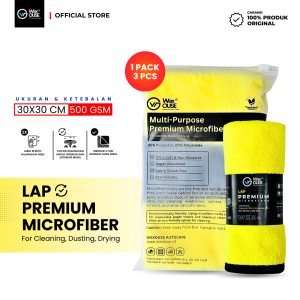 Kain Lap Microfiber Mobil dan Motor Waxouse Lap Microfiber Premium Quality