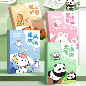 MMLUCK 30/40/60 Pockets A4 File Folder Bag Large Capacity Waterproof A4 File Organizer Portable Picture Album Document Folder Business