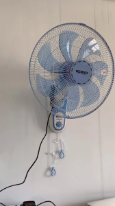 Quạt treo tường Senko TC1620 công suất 65W 3 tốc độ gió thiết kế tinh tế - Hàng chính hãng