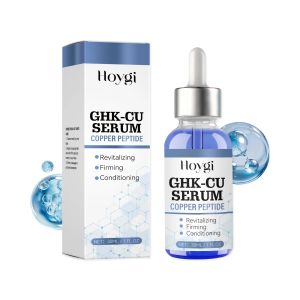 GHK-Cu Copper Peptide Serum Hyaluronic Acid Hydrating Barrier Repair Firm Lifting Reduce Wrinkles Moisturizing Care 30ml