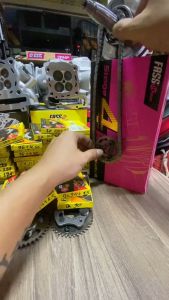 BÁNH CAM ĐIỀU CHỈNH & SÊN CAM WAVE DREAM FULED BLADE RSX WS110 Fasstek racing A3T 02