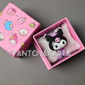 SET KADO - Jam tangan anak perempuan melody kuromi