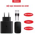 bộ sạc samsung 45W dây sạc type C to Type C sạc nhanh full dòng. 