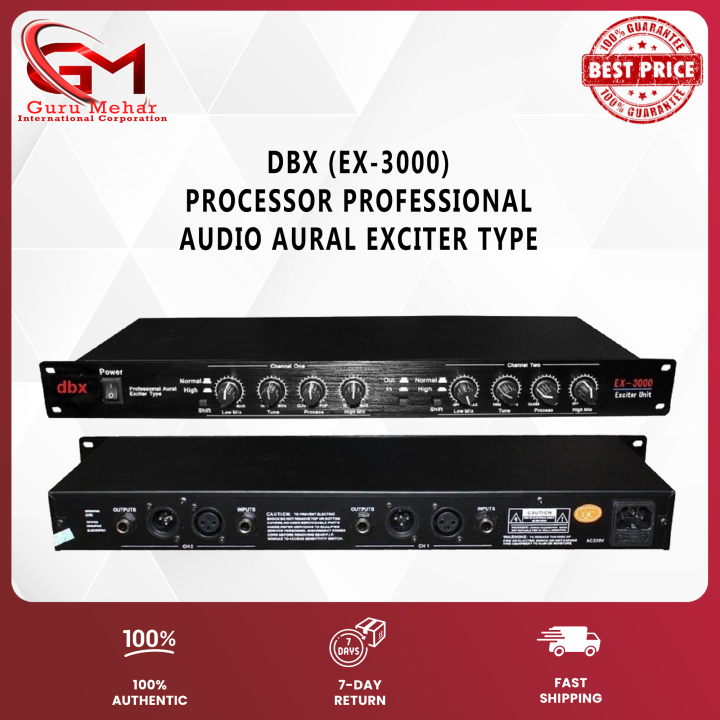 DBX (EX3000) Processor Professional Audio Aural Exciter Type Lazada PH