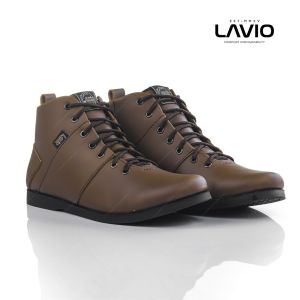 Sepatu Pria Casual Formal Keren Awet Murah Berkualitas Kekinian Terbaru Lavio Kenzi