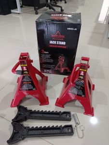 DOUBLE LOCK Jack Stand 3 Ton 2 Pcs - Dongkrak Tahanan Mobil Murah Berkualitas dengan PIN YUKIDO Jack Stand 3 Ton Set Termurah