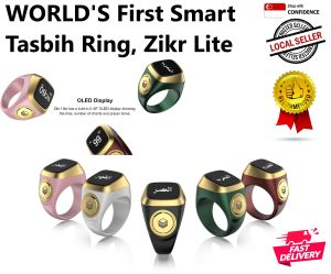 [SINGAPORE SELLER] WORLDS First Smart Digital Tasbih Ring/Tasbeeh Ring Zikr1 Lite & Zikr1 Versions (iQibla)