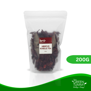 The Green Tummy Dried Hibiscus Roselle Loose Tea