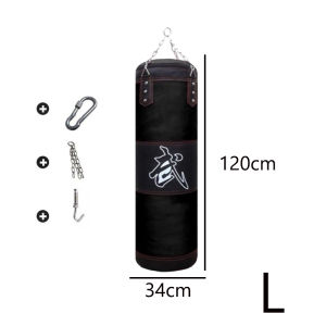Boxing Punching Bag 80/100/120cm Fight Sand Punch Punching Bag Fitness Sandbags Striking Drop Hollow Empty Sand Bag Martial Art Training Punch Target