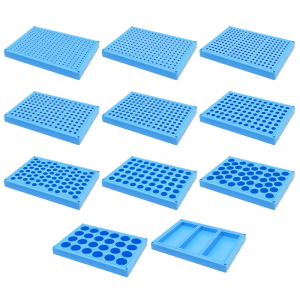 Industrial Grade ABS Tool Organizers with 4mm 42mm Holes for Storage and Workshop Efficiency