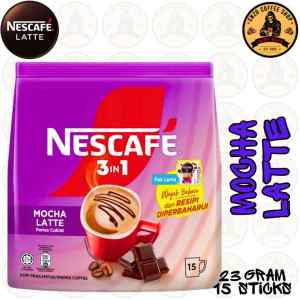Nescafe Latte 3in1 - Mocha Latte - Instant Coffee Drink - Pack