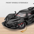 LEO 1:24 Apollo IE Supercar Diecast โมเดล รถอัลลอยด์รถยนต์ของเล่นคอลเลกชันของขวัญสําหรับเด็กชายสาว ของเล่นเด็ก. 