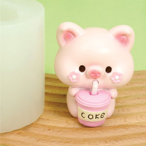 Tượng tô màu mini cho bé kèm màu và cọ (10 tượng ngẩu nhiên )