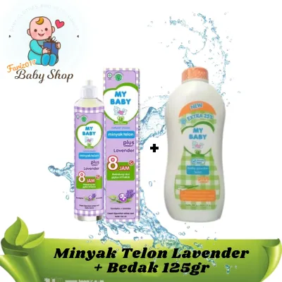 Minyak Telon Lavender Plus Bedak 125gr