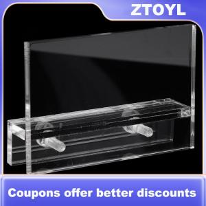 【ZTOYL】 1 chiếc giá đỡ đèn LED Bể Cá trong suốt cho bể cá giá đỡ cố định đèn