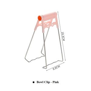 (Clearance) Hot Plate Gripper Stainless Steel Bowl Clip Kitchen Retriever Tongs Bowl Folding Dish Pan Clipper Tong Clamp Holder