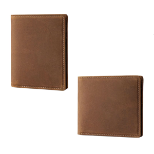 Mens Short Wallet PU Leather Holder Blocking Purse Business Wallets for Daily Commute Meetings and Travel