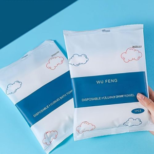 1pc Portable Disposable Bath Towels Enlarged And Thickened Individually Packaged Soft And Skin-friendly for Bathing Strong Water Absorption Suitable