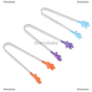 Star ที่คีบน้ำแข็งทำจากซิลิโคนสำหรับทำอาหารในครัวที่คีบสลัดบาร์บีคิวแบบใช้มือ