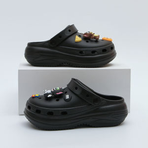 [Free Shipping] WomenS Thick-Soled Height-Increasing Clogs 2025 New Summer Style Slip-On Non-Slip For Petite Women