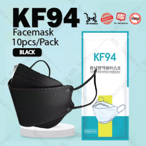 Ready Stock in Malaysia Fast shipping Premium Quality Korea KF 94 Face Mask 4 Ply Earloop Face Mask Adult