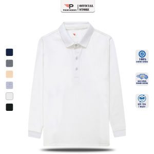 Áo Polo Tay Dài Nam Cổ Bẻ Phối Bo Thanh Lịch Cao Cấp Pigofashion FS Adt10 (4 Màu)