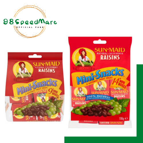 [98] Sunmaid California Raisins (9/14)mini Boxes | Lazada