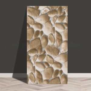 LIVELYN Thiết kế gạch Miếng dán tường 3D Chống thấm nước Tự dính Miếng dán gạch ốp tường PVC Trang trí nền tường Phòng khách