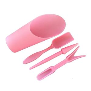 4Pcs Garden Planter Kit DIY Sowing Shovel Scoop Bucket Spoon Succulents Seedlings Tool Bonsai Fertilizer Drilling Device