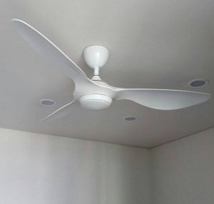 {BH 5 năm - Động cơ DC 6 cấp độ gió } Quạt trần đèn cao cấp cánh nhựa ABS siêu bền đèn led 3 as đảo chiều ĐK từ xa