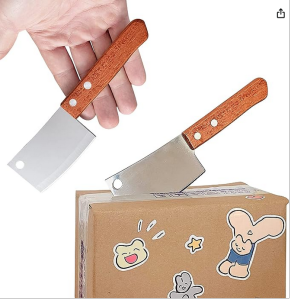 Pisau Dapur Pisau Persegi Mini Cutter Kitchen Knife 522-9