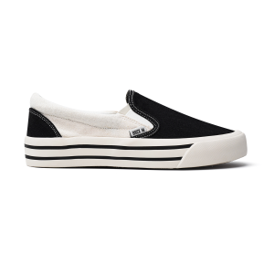 Brick Mansions - Slip On Mission White Zr Sepatu Sneakers Casual Pria Wanita