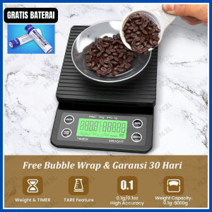 Timbangan Dapur Mini Digital Timbangan Kopi Digital 5KG / 0.1GR Timbangan Mini Digital Emas Kopi
