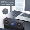 2Pack Bluetooth Speaker,3D Hi-Fi Bass Portable Wireless Bluetooth Speaker 5.0 with 12H Playtime,TWS Wireless Stereo Pairing,Microphone,Sound,Outdoors,FM Radio,Built-in Mic,TF,Aux,Travel Bass. 