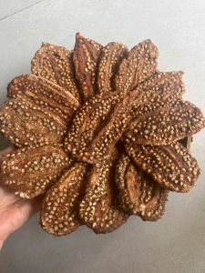 Chuối hột rừng ép miếng 1kg( loại đặc biệt ) chín kỹ thơm nhiều mật