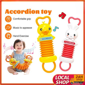 Kids Cute Cartoon Accordion Toy for Baby Grasp Training Children Music Soothing Toy