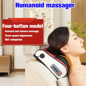 【Lowest Price】Multifunctional Massage Pillow Back Shoulder Neck Waist Massager With Heating For Home