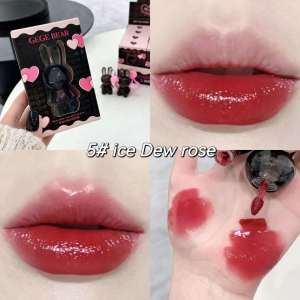 New Gege Bear Black Rabbit water gloss lip glaze